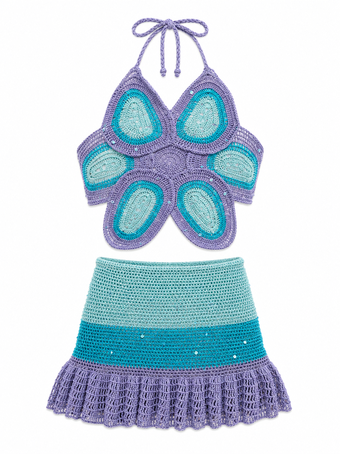 FLORASOL SET IN LILAC