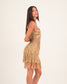 LA VIDA DRESS IN BEIGE