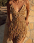 LA VIDA DRESS IN BEIGE