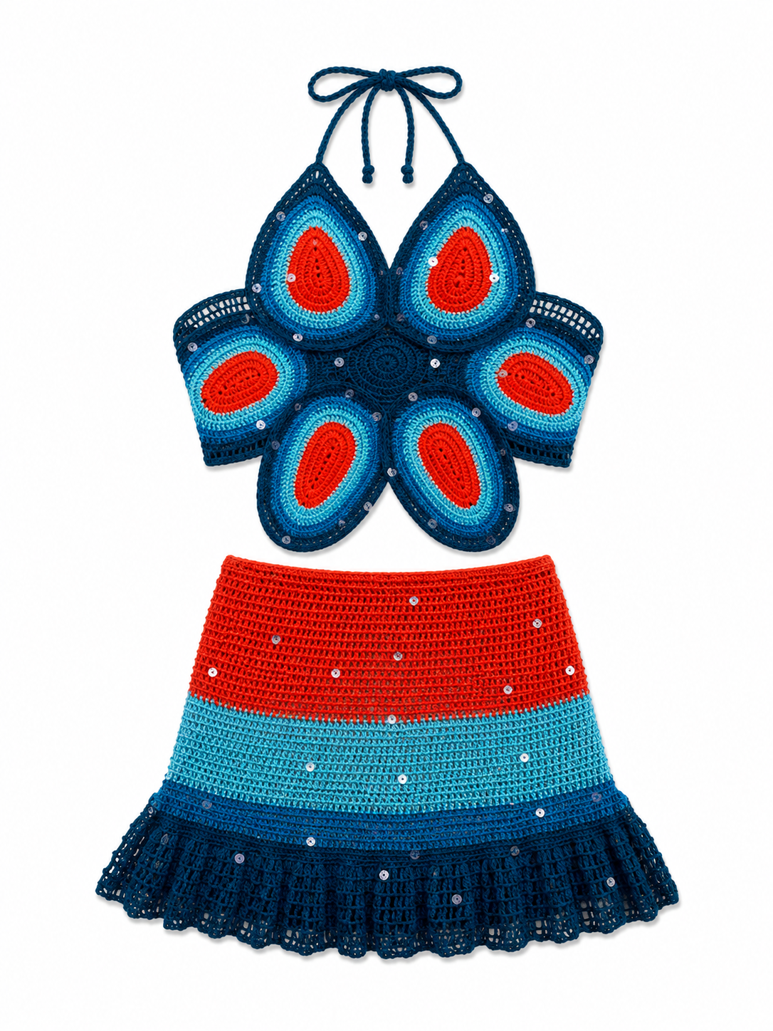 FLORASOL SET IN BLUE