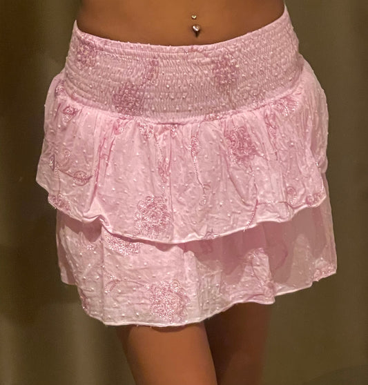 PRIMAVERA SKIRT IN PINK